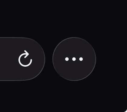 The ⋯ button beside the reload button in Safari's address bar